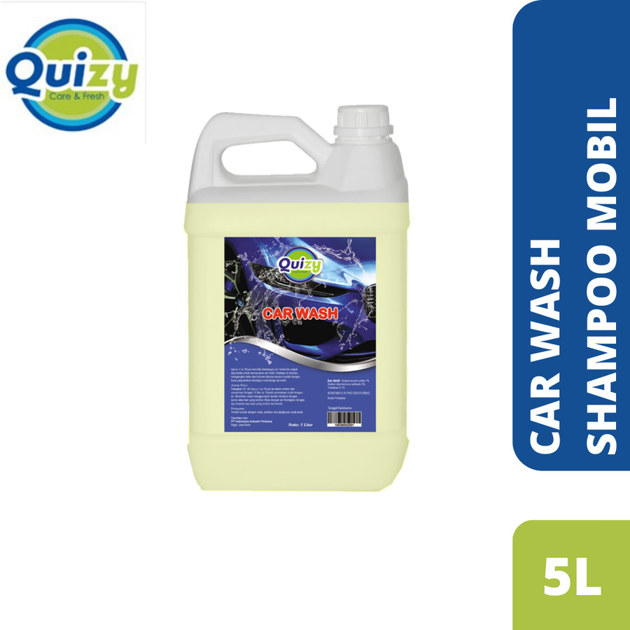 Quizy - Car Wash - Shampoo Pembersih Mobil 5L b